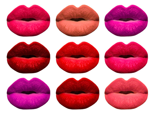 Matte, Vegan, Paraben Free - Reds, Pinks, Purples, Maroons - Lipstick multiple colours - DIY LIPSKIT GoPlay